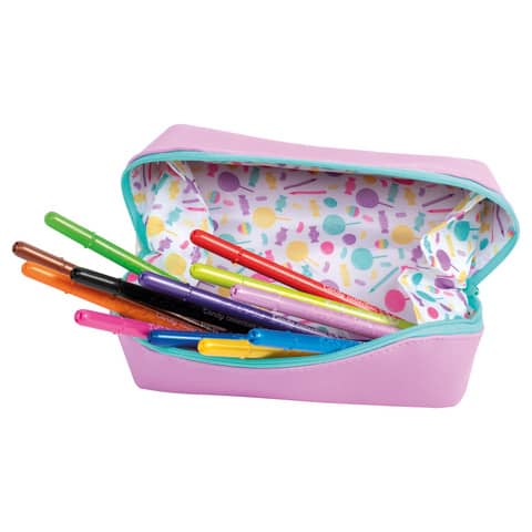 Pochette M penne Tratto Pen Candy collection - conf. 12 pz - punta sintetica - F813500